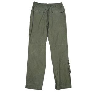 Richie Le Collection Cargo Pants Men’s Small Army Olive Green Pockets Drawstring
